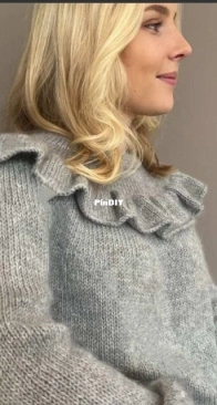 Chunky Frill Me - Kirsten Nørgaard - NORgardknitters - Russian translated