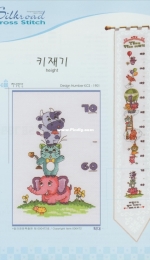 Silkroad Cross Stitch KCS-1901 - Height Chart