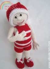 Denizmum - Ülkü Akçam - Christmas Doll Pattern