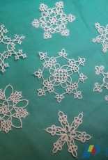 Xmas tatting