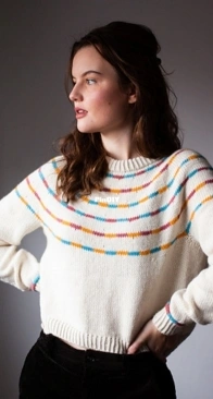 Circumference Sweater by Lily Kate France