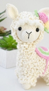 When Crafting Is Life - Christine Marvill - Miss Aviana the Alpaca