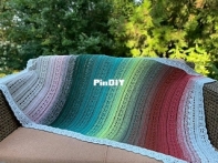 Colorful Love Made - Martina Šupová - Romantic Blanket - English and Slovakian