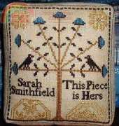 Carriage House Samplings CHS - A Quaker Pincushion