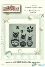 Isabelle Haccourt Vautier RV 254 Les Matrioch Cats  XSD