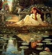 HAED HAERS008 Lily Pool by Ruth Sanderson