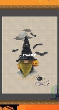 Xstitch Tower - Creepy  by Elzbieta Wrzalik/ Denver