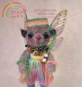 Serendipity - Miniature Faery Beary by Sue Pendleton