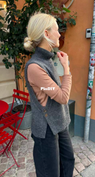 Lulu Slipover - Mette Wendelboe Okkels - PetiteKnit