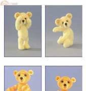 Bluebeary Treasures - Bearadith, Bear With Separate Oval Muzzle Designed by Sue Pendleton
