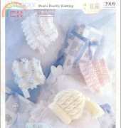 Sirdar 3909 - Baby Bonnets & Hats DK