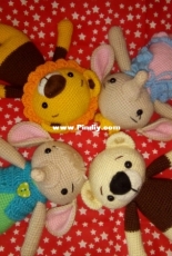 My finished animals.
