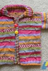Coat of Many Colors Baby Sweater by Reah Janise Kauffman -Free