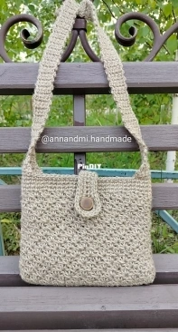 Annandmi Handmade - Liubov Danilova - Jute Crossbody Purse - Free