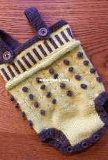 Dalek Baby Romper by Kjersti Lunnan -free