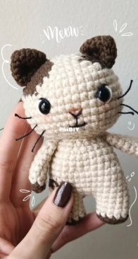 Nanacrochezin - Nana Crochezin - Nana - Cappuccino The Cat - Cappuccino O Gatinho -  Portuguese - Free