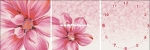 Z014 Flower clock Tryptich XSD