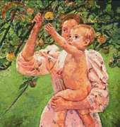 Artecy Cross Stitch - Baby Reaching