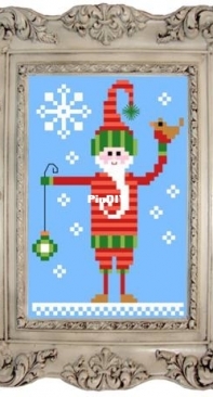 Stripey Santa by Durene Jones - Free
