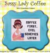 PinoyStitch - Sassy Lady Coffee
