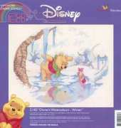 Designer Stitches - Disney D182 Disneys Watercolours - Winter