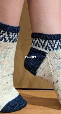 Affinity Socks by Kerry Cogan Brown