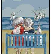 All Our Yesterdays Beside the Seaside from Cross Stitch Card Shop 79