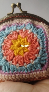 Granny Square Purse