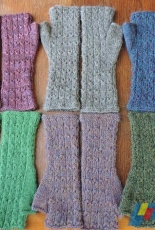 Coin Lace Half Mitts by Diana Twiss -Free