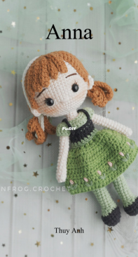 Green Frog Crochet - Thuy Anh - Đặng Thùy Anh - Anna - Italian translated
