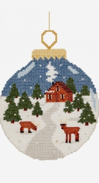 DMC - Winter Woodland / Forêt Dhiver - Free