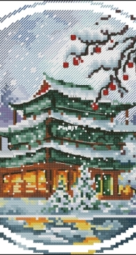 Belka Stitch - The Charm of Asia (winter) by Julia Leonova