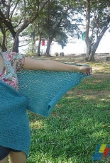Easy Lace Stole by Karen Wong-Free