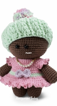Amigurumi Today - Unknown Designer - Doll in Beret - Free