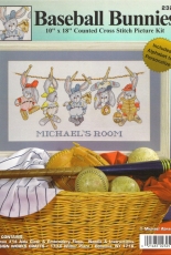 Design Works Crafts - 2325 Baseball Bunnies