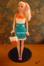 Maguinda Bolsón - Cecilia dress and bag set for dolls