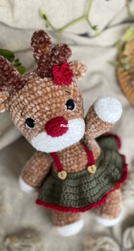 AmiCharm - Sabrina Martins Pereira - Reindeer - Reni a Rena - Portuguese