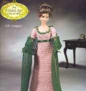 Annies Calendar Bed Doll Society -The Gilded Age Collection -  Lily Langtry