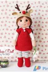 Amigurumi Aşkına - Tiny Mini Design - Demet Karabayır - Amigurumi  Doll Olivia
