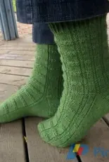 Quintessence Socks by Tiina Kuu -Eng.,Finnish-Free