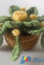 Miss Dolkapots Krafties - Potted plant pattern - Free