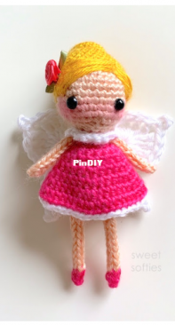 Sylemns Sweet Softies - Jasmin Wang - Jade King - Summer Flower Fairy Doll - Free