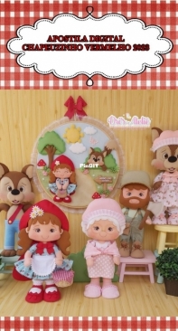 Dris Atelie - Dri Medeiros - Little Red Riding Hood 2023 - Chapeuzinho Vermelho 2023 - Portuguese