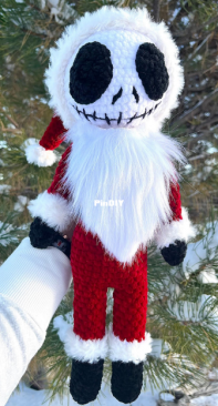 Cam’s Crochet Creations - Camery - Camielle Howard - Santa Jack Skellington