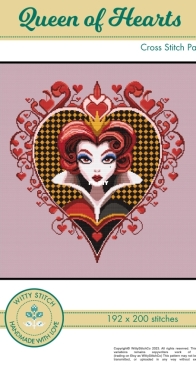 Witty Stitch - Queen of Hearts by Aurora Jiménez XSD