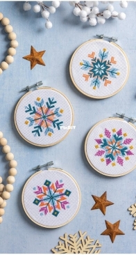 Let It Snow! by Emma Congdon from Merry Stitchmas PCS + XSD