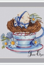 MiAxStitch - Easter Series Chamomile Nest by Jane Eyre / Minasyan Yana