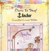 Anchor BB05 Born to Shop - Birth Sampler