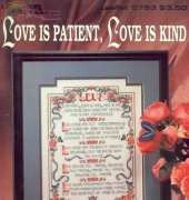 Leisure Arts 02753 Love is Patient, Love is Kind