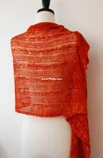 Orange Marmalade Wrap by Michelle Miller-Free